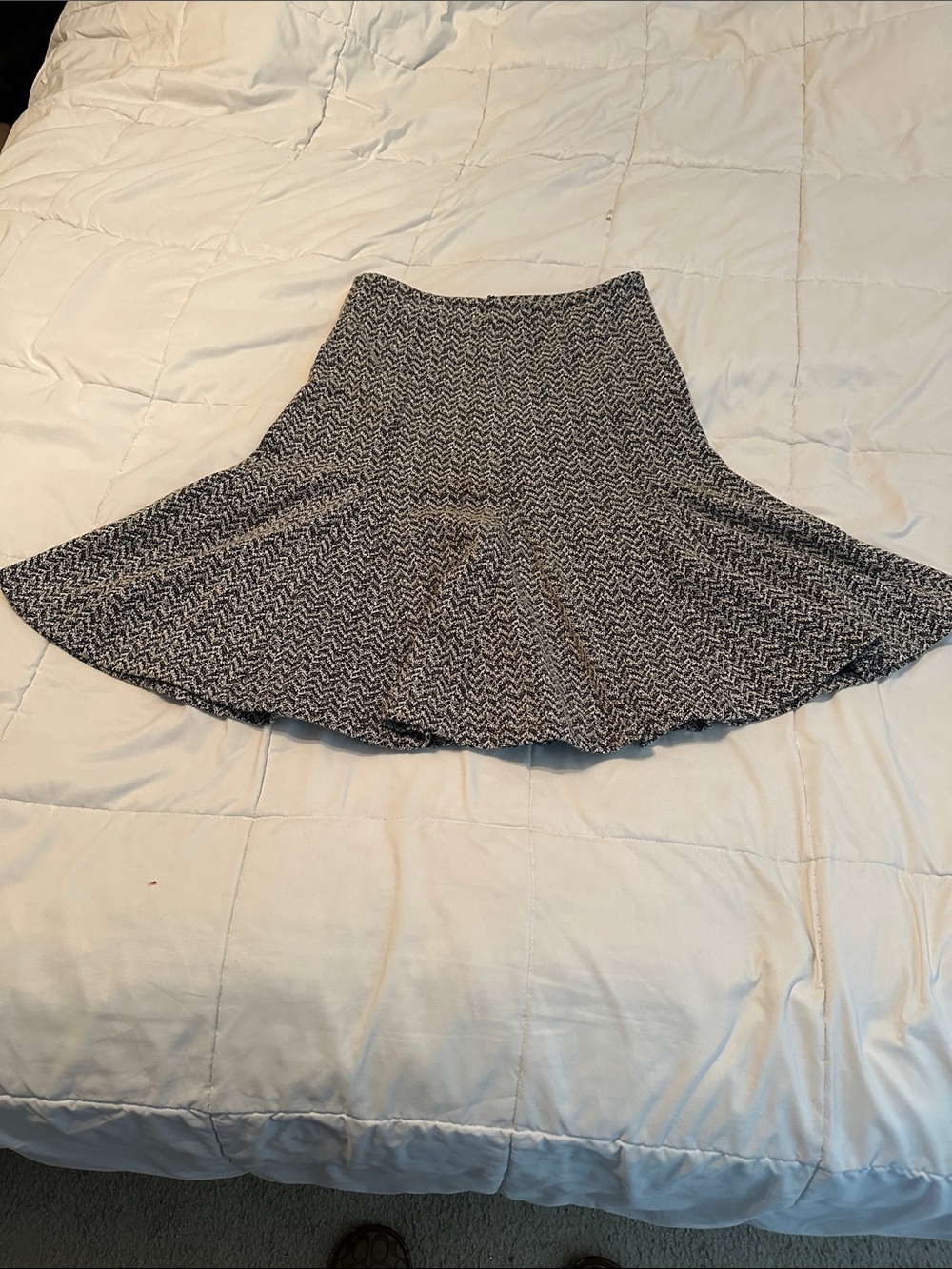 Susan Bristol Black and White Circle Skirt